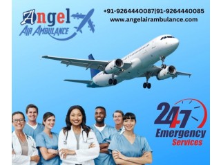 Use the Exclusive Medical Air Ambulance Services in Guwahati by Angel at Low Cost