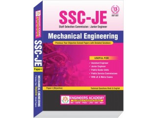 SSC JE Mechanical Engineering previous year solved papers