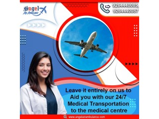 Don't Search For More! Hire Angel Air Ambulance Service in Dimapur at Right Cost
