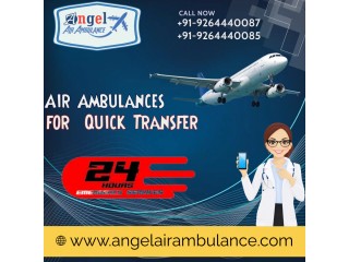 Get the Prominent Air Ambulance Service in Silchar by Angel at Right Fare
