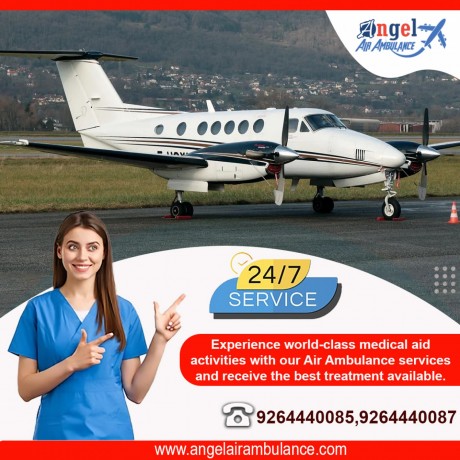 book-the-best-medical-air-ambulance-service-in-siliguri-by-angel-with-all-medical-care-big-0