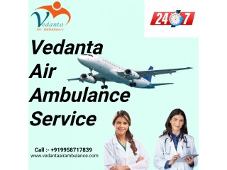 Utilize Air Ambulance Service in Rewa by Vedanta with Capable Team of Doctors