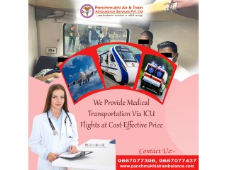 Panchmukhi Air Ambulance in Guwahati with Unique Medical Support