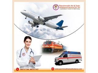 Panchmukhi Air Ambulance in Patna with Specialist Medical Team