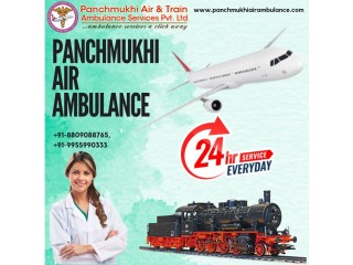 Panchmukhi Air Ambulance in Guwahati with a Fully Unique Medical Facility