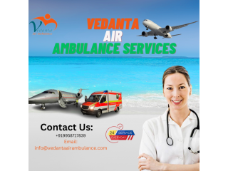 Choose from The World's Top and Fastest Healthcare Facilities Through Air Ambulance Service in India from Vedanta