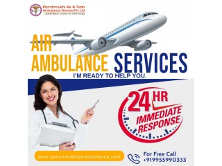 Hire Panchmukhi Air Ambulance Services in Patna with Professional Medical Unit