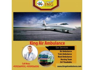 Pick Affordable Price and Snappy Air Ambulance Services in Patna by King