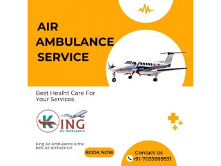 India's Best Air Ambulance Service in Dibrugarh by King Air Ambulance
