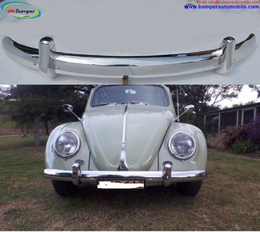 volkswagen-beetle-euro-style-bumper-1955-1972-by-stainless-steel-big-0