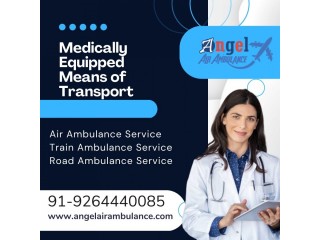Angel Air and Train Ambulance in Dibrugarh Medical Evacuation Supporter Amidst Emergency