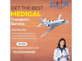 Angel Air and Train Ambulance in Indore- Complication-Free Means Of Medical Transportation in Crises