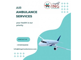 Paramount Air Ambulance Services in Siliguri by King Air Ambulance