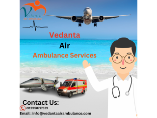 Avail Advanced Medical Transport with a Paramedical Team by Vedanta Air Ambulance Service in Jammu