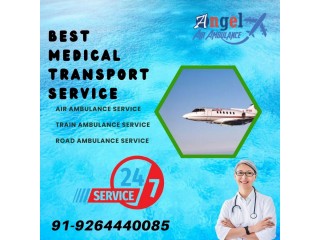 Take the best Alternative for Shifting Patients  by Angel Air Ambulance Service In Kolkata