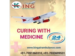 King Air Ambulance Service in Patna with Classy Medical Support