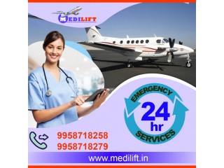 Gain Air Ambulance Services in Delhi by Medilift with Safe Relocation