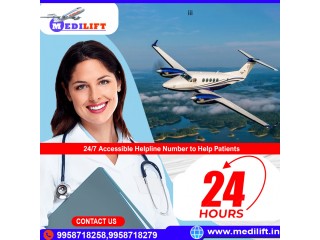 Use Air Ambulance Services in Guwahati by Medilift with the Supervision of Specialized Doctors
