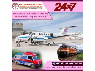 Get Panchmukhi Train Ambulance in Guwahati for Best Medical Facility