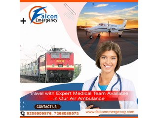 Falcon Emergency Train Ambulance Service in Patna-Supersonic Medical Tools