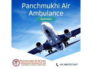 Panchmukhi Air Ambulance in Patna provides a Safe and Risk-Free Journey