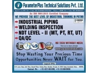 Utilize NDT Training Institute in Patna by Parameterplus with Experienced Trainer