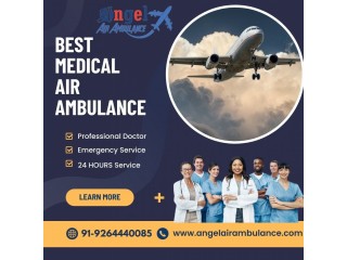 Utilize the Most Superlative ICU Air Ambulance Service in Chandigarh by Angel