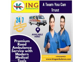 King Ambulance Service in Saguna More with Specialized Medical Team