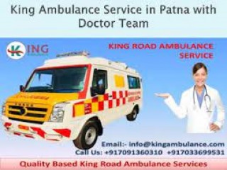 Best Leading in king Ambulance Service in Kankarbagh with ICU or CCU Specialists
