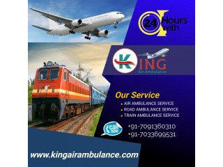 King Train Ambulance Service in Patna with a Well-Qualified Medical Team