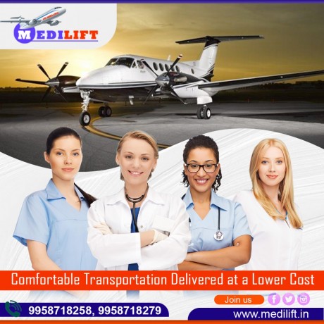 take-air-ambulance-service-in-ranchi-by-medilift-with-highly-qualified-md-doctors-big-0