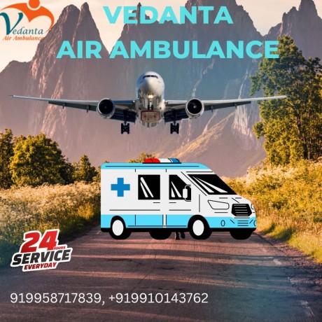 vedanta-air-ambulance-service-in-shilong-with-well-experience-in-healthcare-facilities-big-0