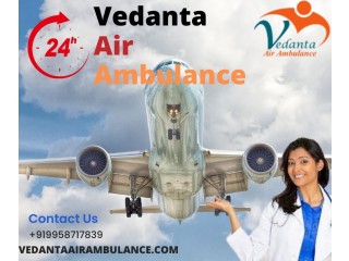 Use Modern Medical Facilities from Vedanta Air Ambulance Service in Visakhapatnam for Sick Patients