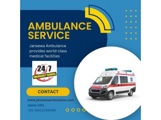 Get India's Best Ambulance Service in Patna by Jansewa Ambulance