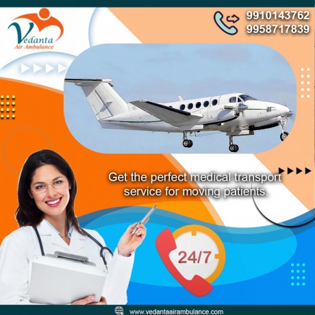 vedanta-air-ambulance-service-in-udaipur-with-quick-relocation-big-0