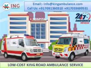 King Ambulance service In Patna With Specialized Medical Team.