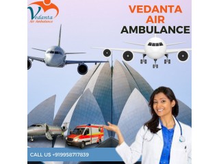 Get High-tech Air Ambulance service in Jammu with MD Doctors from Vedanta
