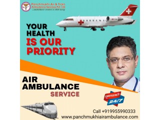 Hire Well Maintained Panchmukhi Air Ambulance Services in Bikaner with Top Level CCU Setup