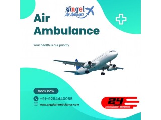 Angel Air Ambulance Services in Jamshedpur with All Required Healthcare Facilities