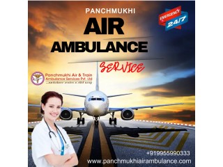 Get ICU Specific Emergency Air Ambulance Services in Bilaspur by Panchmukhi at a Genuine Cost