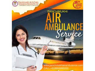 Use ICU Setup by Panchmukhi Air Ambulance Services in Ranchi with Healthcare Unit
