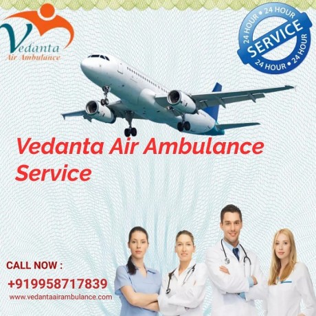 pick-air-ambulance-service-in-muzaffarpur-by-vedanta-with-all-the-necessary-medical-equipment-big-0