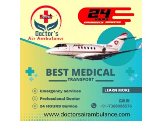 Use Air Ambulance Services In Patna by Doctors with All Medical Convenient