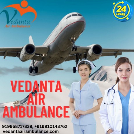 avail-vedanta-air-ambulance-service-in-surat-with-basic-pre-hospital-care-big-0