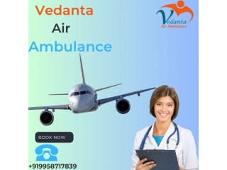 Air Ambulance service in Bhagalpur for Remedial Shifting by Vedanta