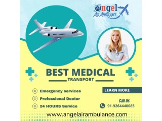 Air Ambulance Service In Hyderabad by Angel for Timely Curative Repatriation