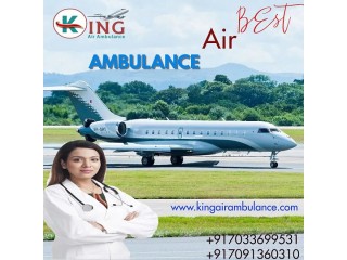 Hire Top-Level King Air Ambulance Services in Patna with Medical Service
