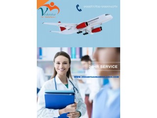 Choose Air Ambulance Service in Jabalpur by Vedanta with Hi-Tech Emergency Care