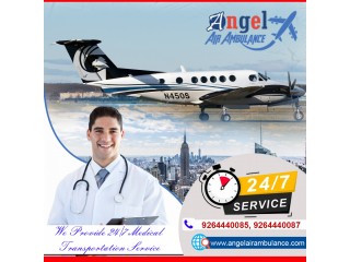Take the Excellent ICU Air Ambulance Services in Patna by Angel at Low Charge