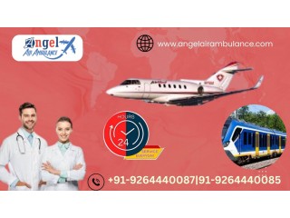 Quickly Avail Leading Air Ambulance Service in Bangalore by Angel with Medical Team